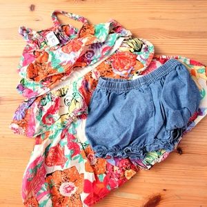 Mini Tribu Floral dress